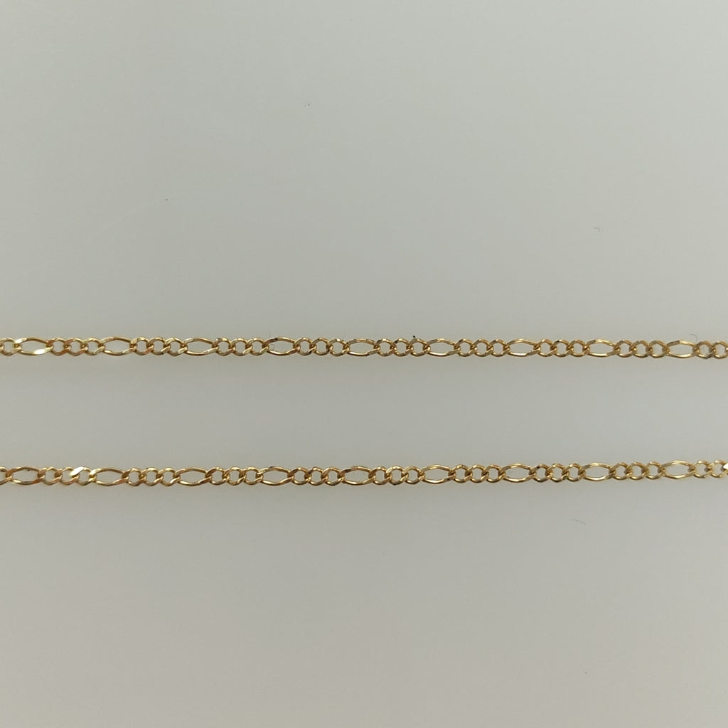 CADENA 3 X 1 1.8GR 60 CM 14K (NUEVO)