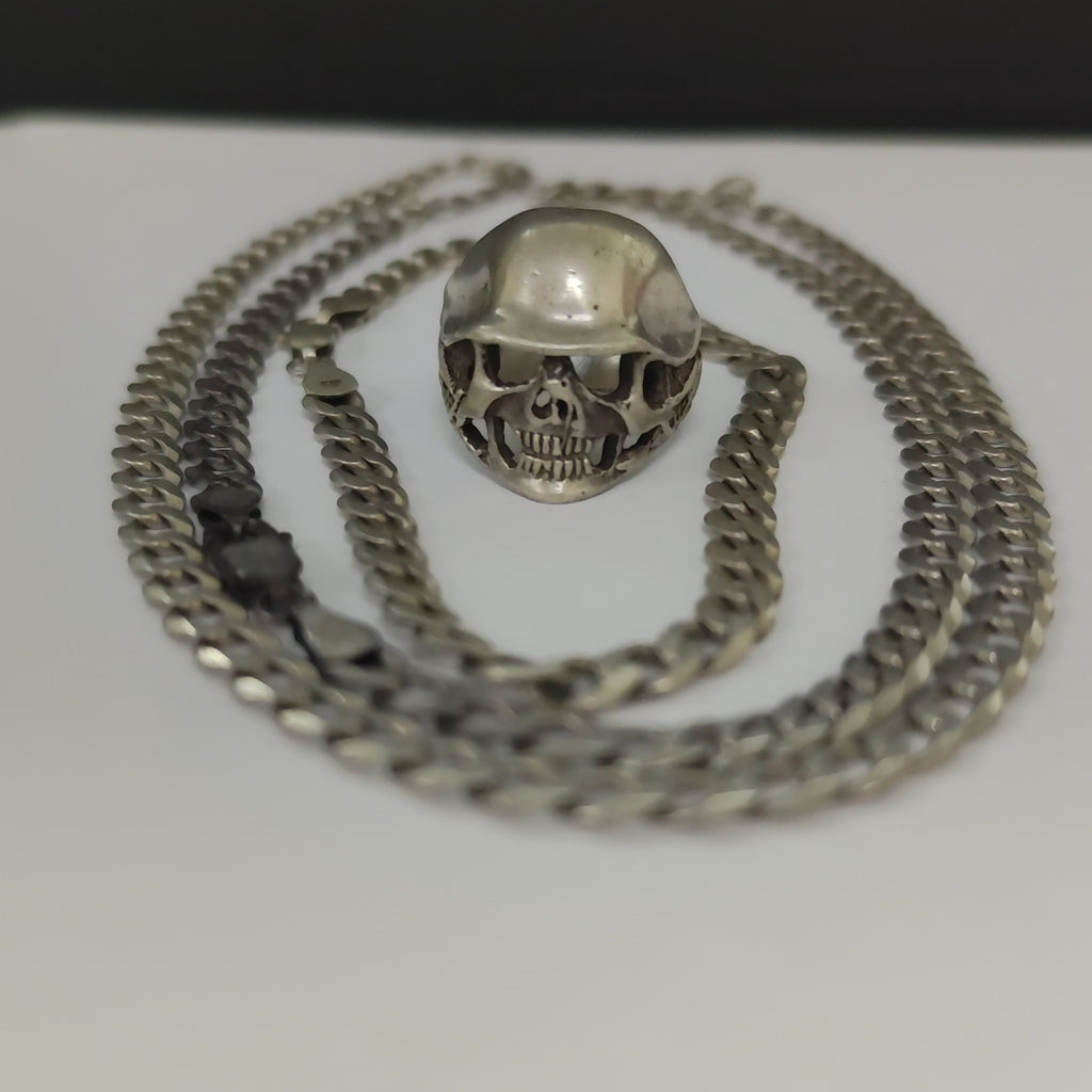 ANILLO, CADENA, PULSERA PLATA 47.3 GRMS (SEMINUEVO)