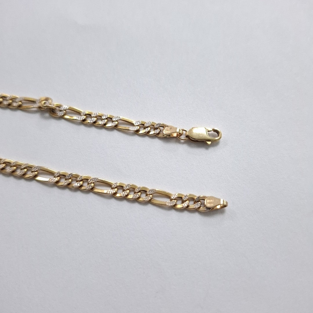CADENA ORO, ORO COMBINADO 14 K 8 GRMS (SEMINUEVO)