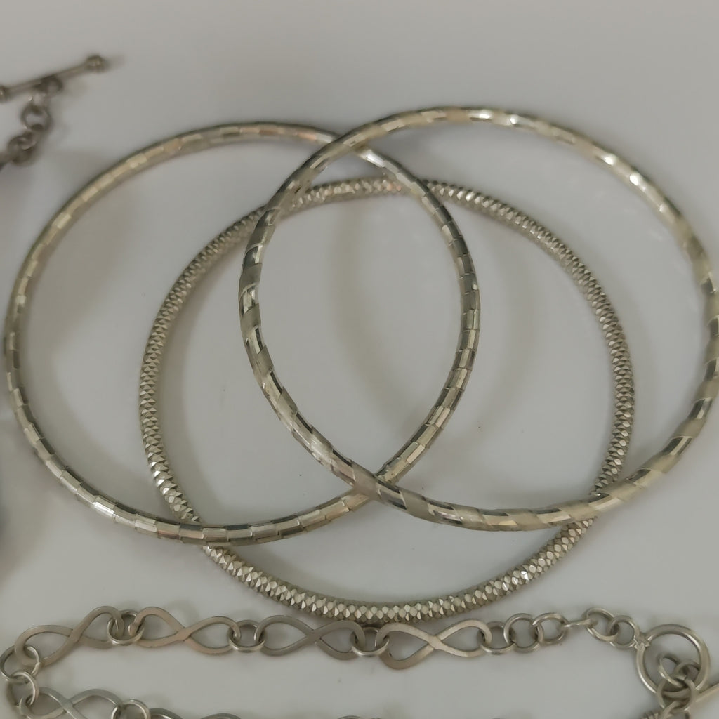 PULSERA,PULSERA RIGIDA PLATA 46,60 GRMS (SEMINUEVO)