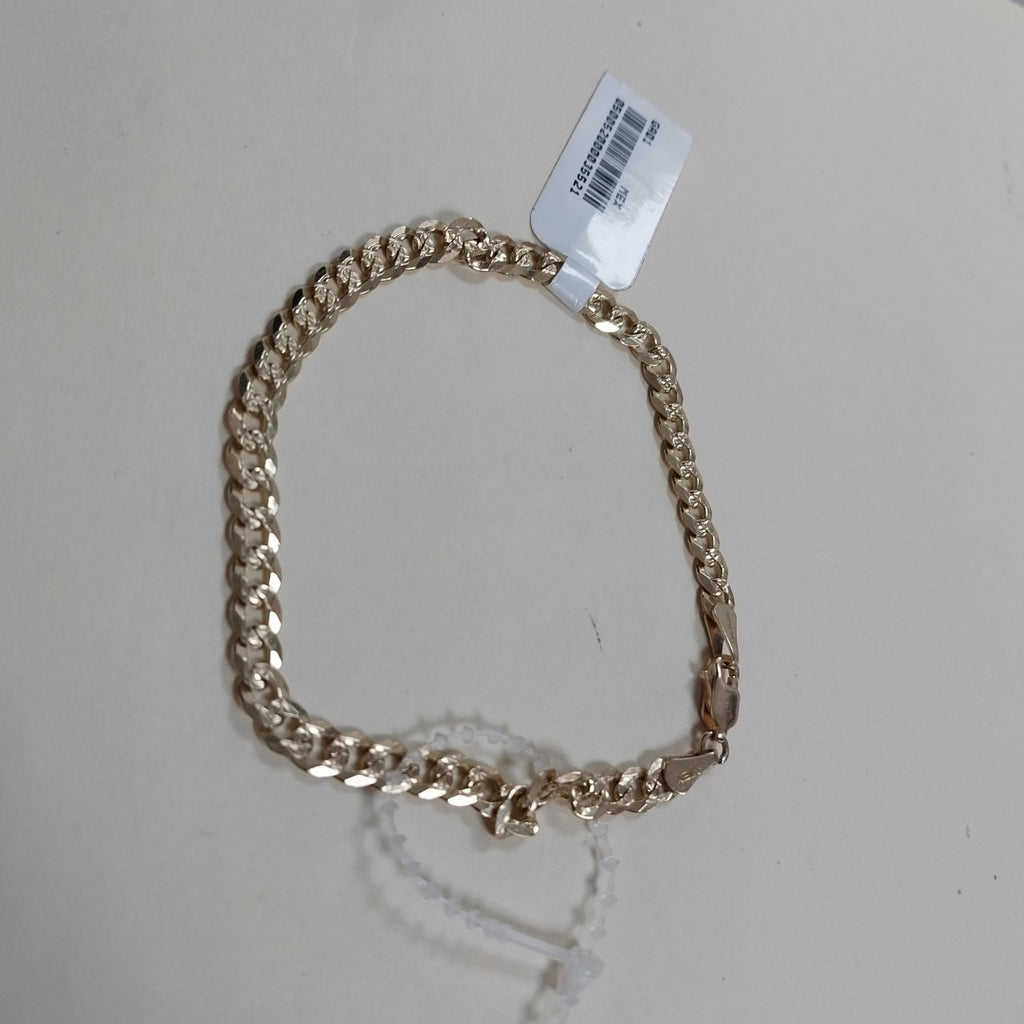 PULSERA BARBADA 14K 21 CM 7.5 GR (NUEVO)