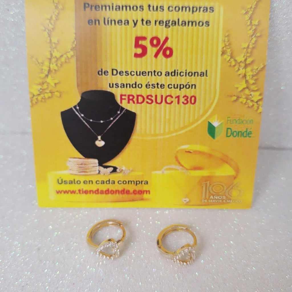 HUGGIES ORO 14K 1.7 (NUEVO)