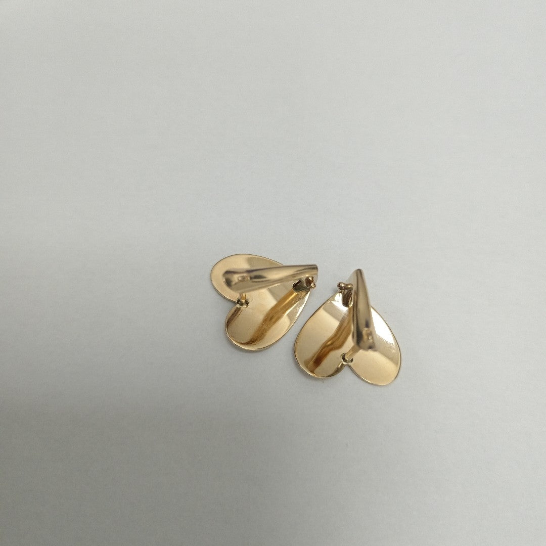 BROQUELES ORO 14K 2 (NUEVO)