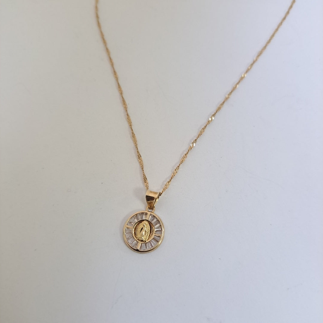 CADENA, DIJE ORO 10 K 2 GRMS (SEMINUEVO)