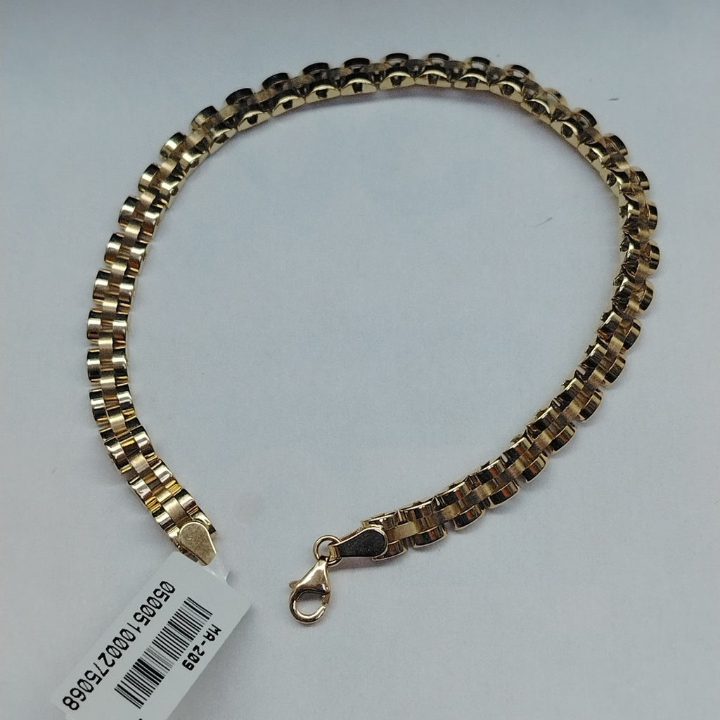 PULSERAS CABALLERO ORO 10K 8.9 (NUEVO)
