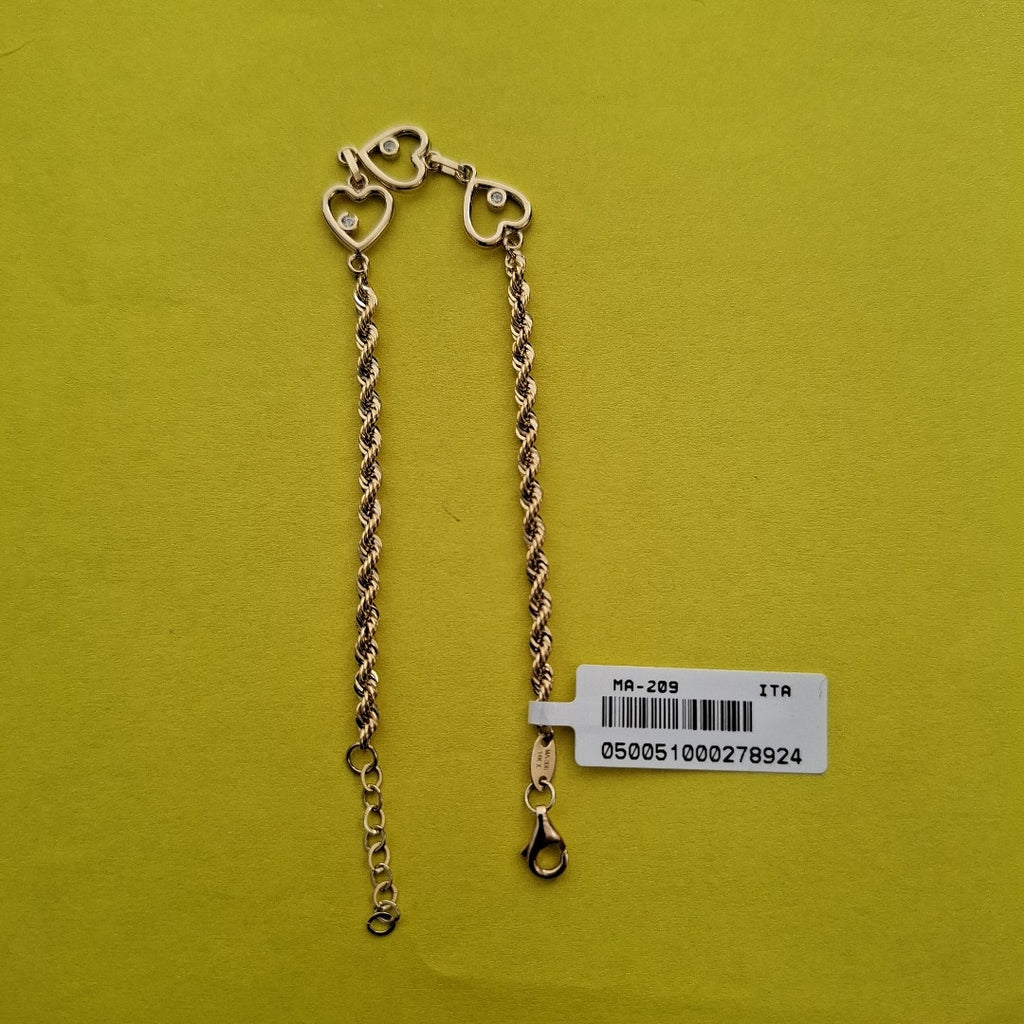 PULSERAS DAMA ORO 14K 2.6 (NUEVO)