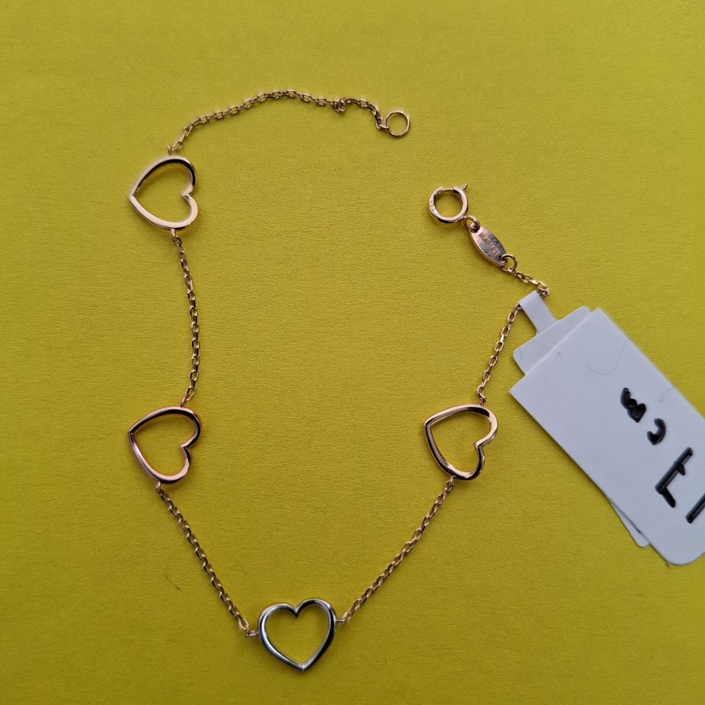 PULSERAS DAMA ORO 14K 1.5 (NUEVO)