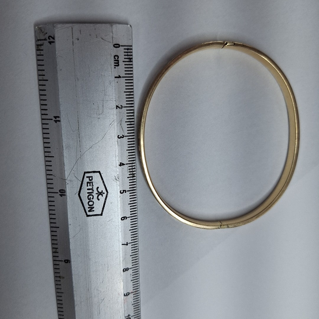 PULSERA RIGIDA ORO 14 K 7 GRMS (SEMINUEVO)