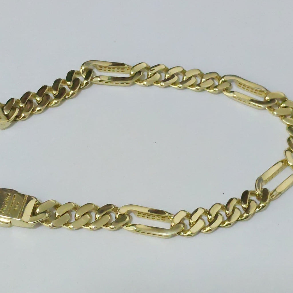 PULSERA MONACO ORO 14K 6.9 (NUEVO)