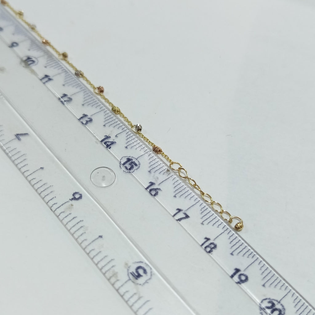 PULSERAS DAMA ORO 14K 1.1 (NUEVO)