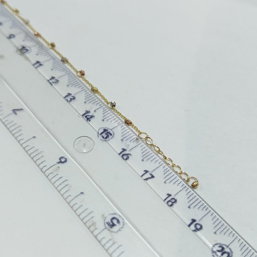 PULSERAS DAMA ORO 14K 1.1 (NUEVO)