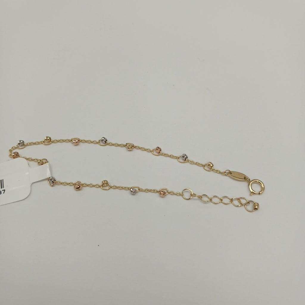 PULSERAS DAMA ORO 14K 1.1 (NUEVO)