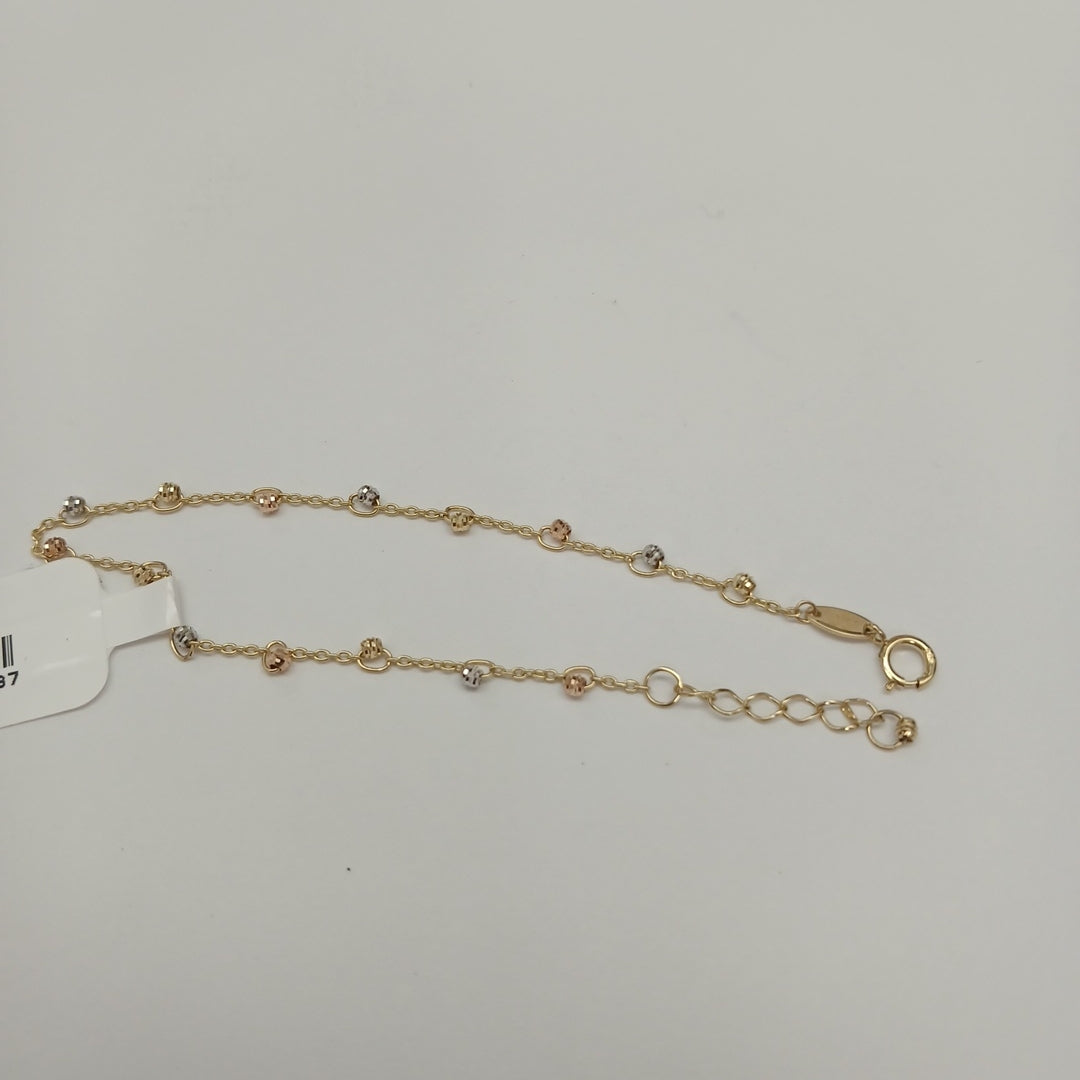PULSERAS DAMA ORO 14K 1.1 (NUEVO)