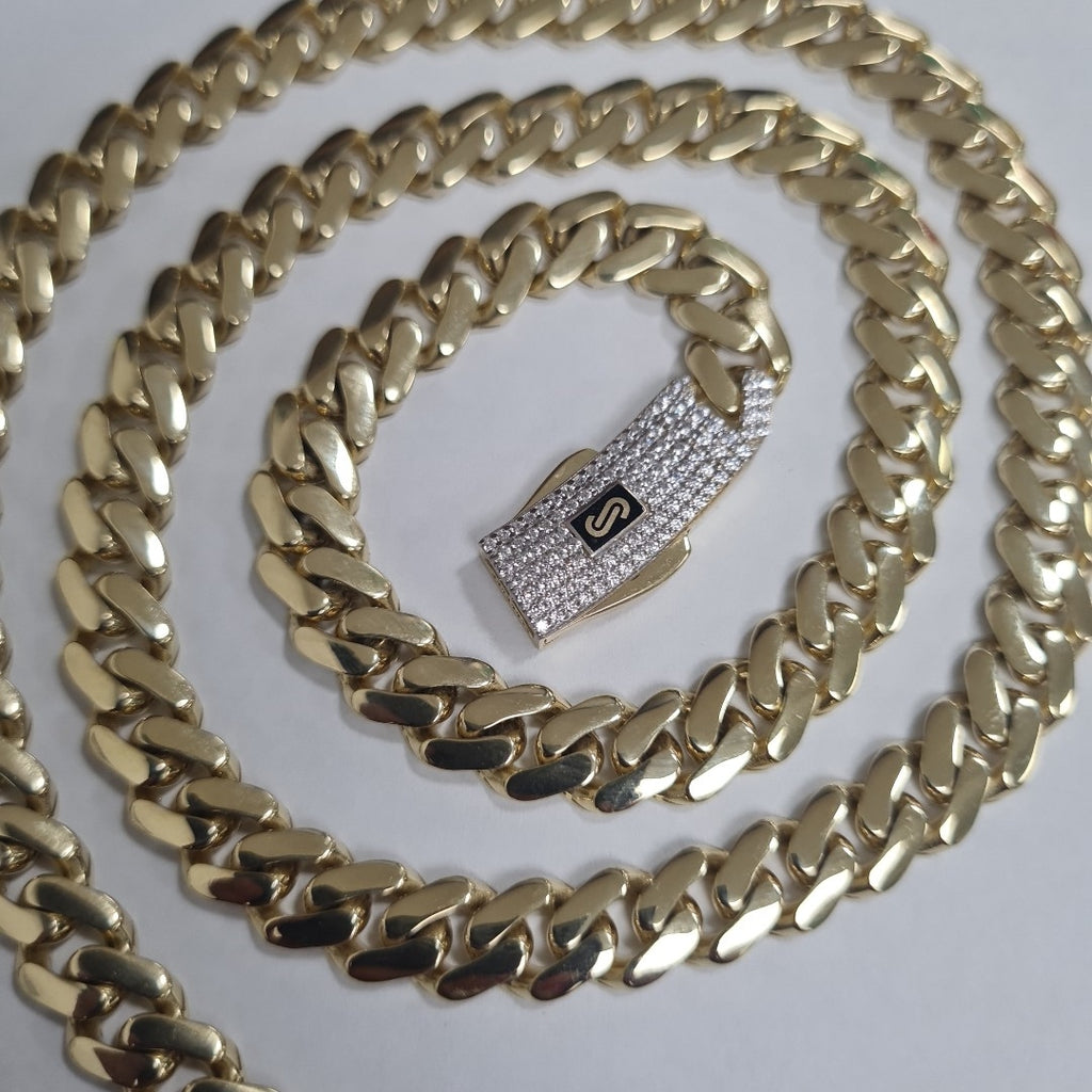 CADENA MONACO ORO 14K 26.8 (NUEVO)