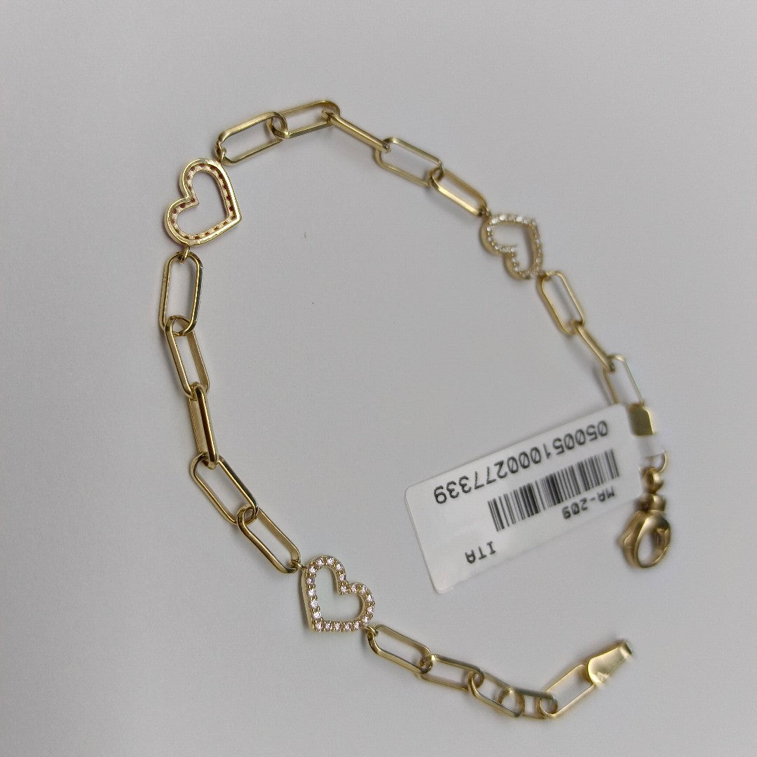 PULSERAS DAMA ORO 14K 3.2 (NUEVO)
