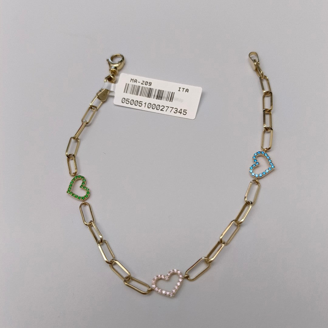 PULSERAS DAMA ORO 14K 3.3 (NUEVO)