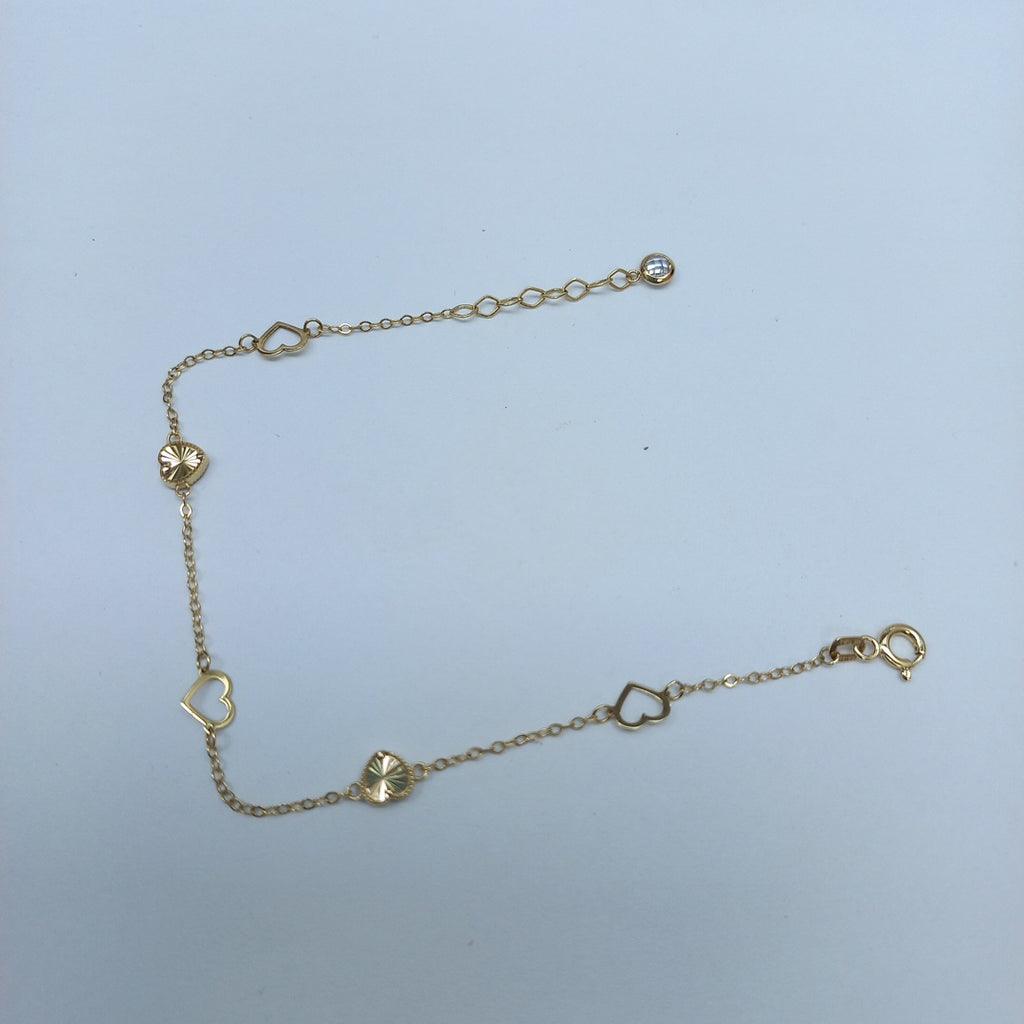PULSERAS DAMA ORO 14K 1.3 (NUEVO)