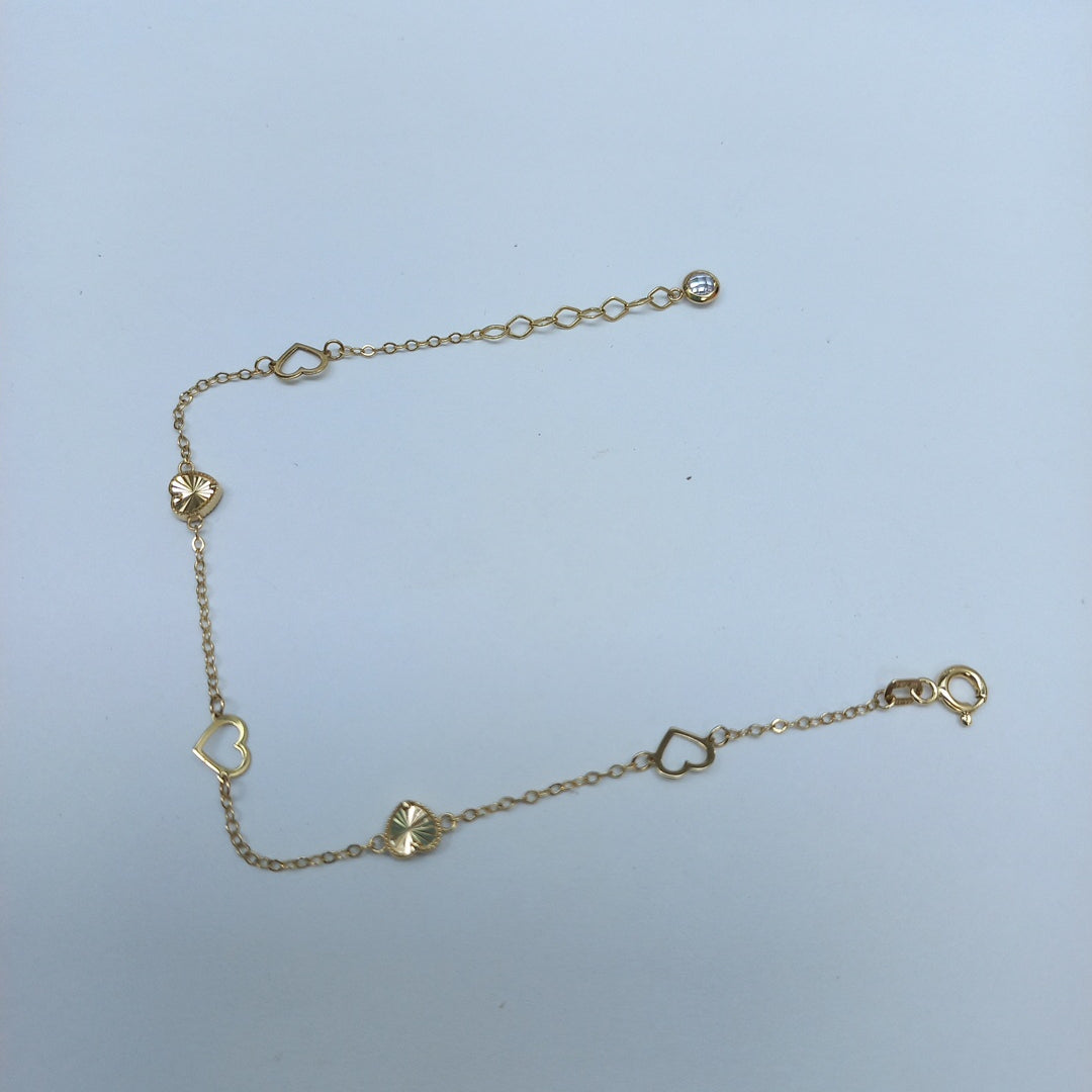 PULSERAS DAMA ORO 14K 1.3 (NUEVO)