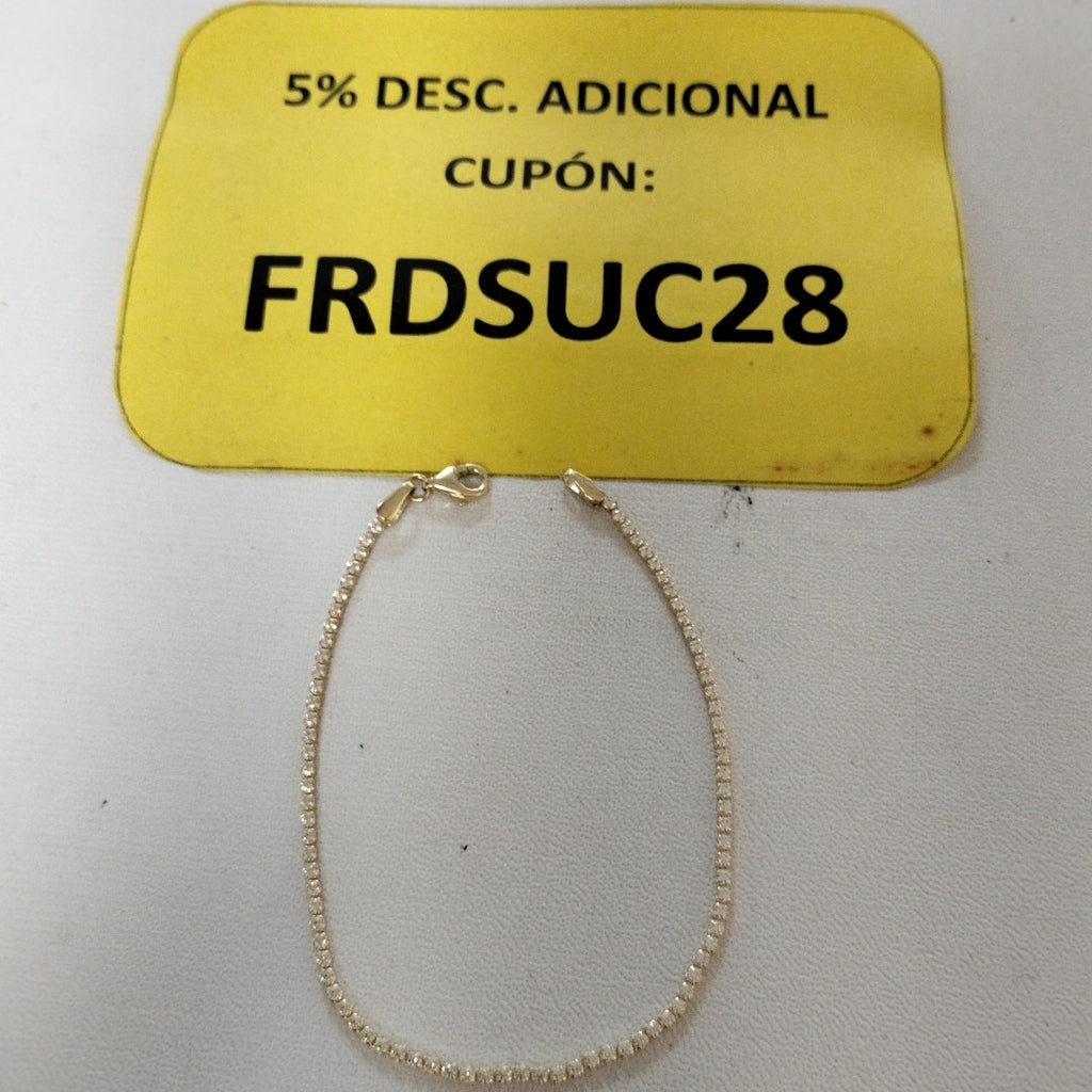 PULSERAS DAMA ORO 14K 2.1 (NUEVO)