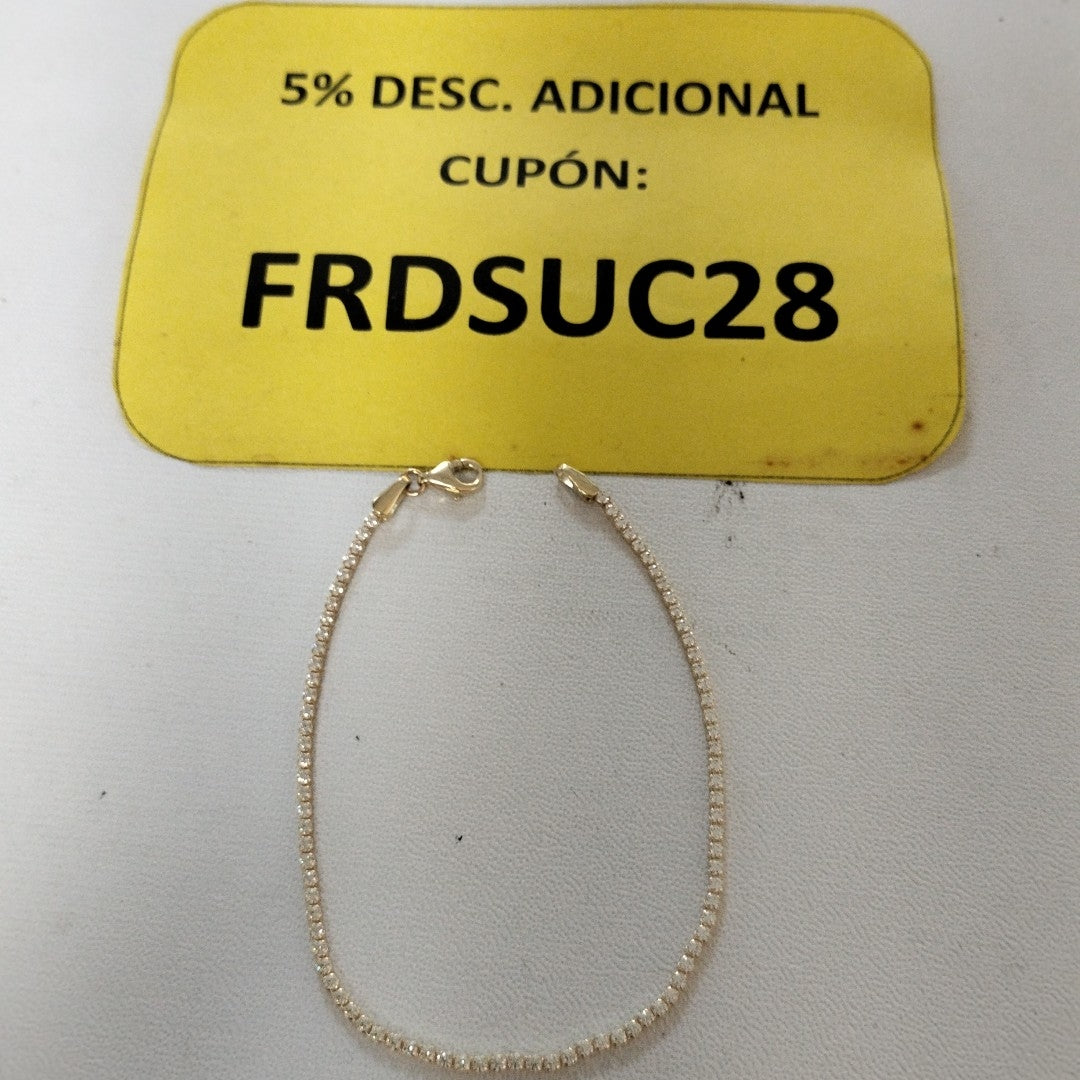 PULSERAS DAMA ORO 14K 2.1 (NUEVO)