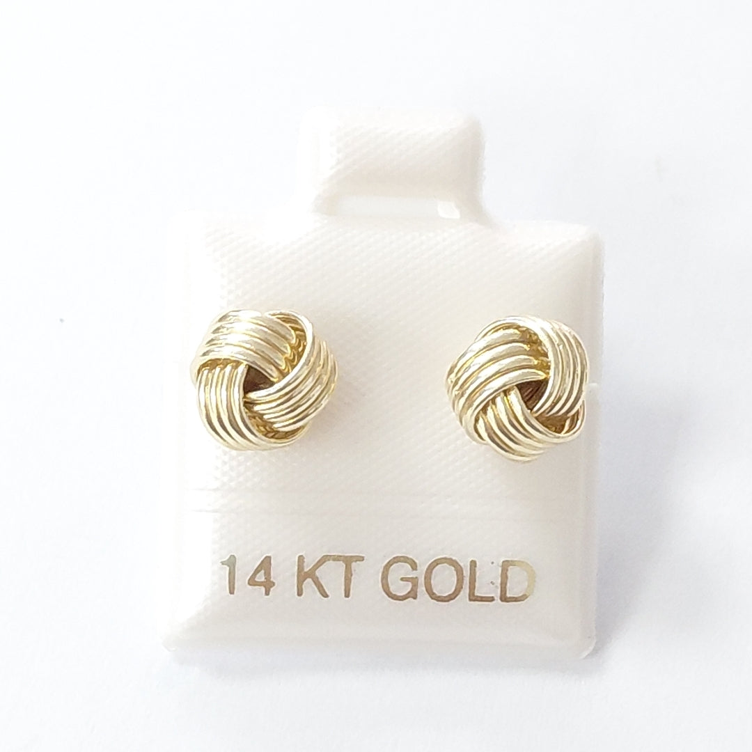 BROQUELES ORO 14K 1.6 (NUEVO)