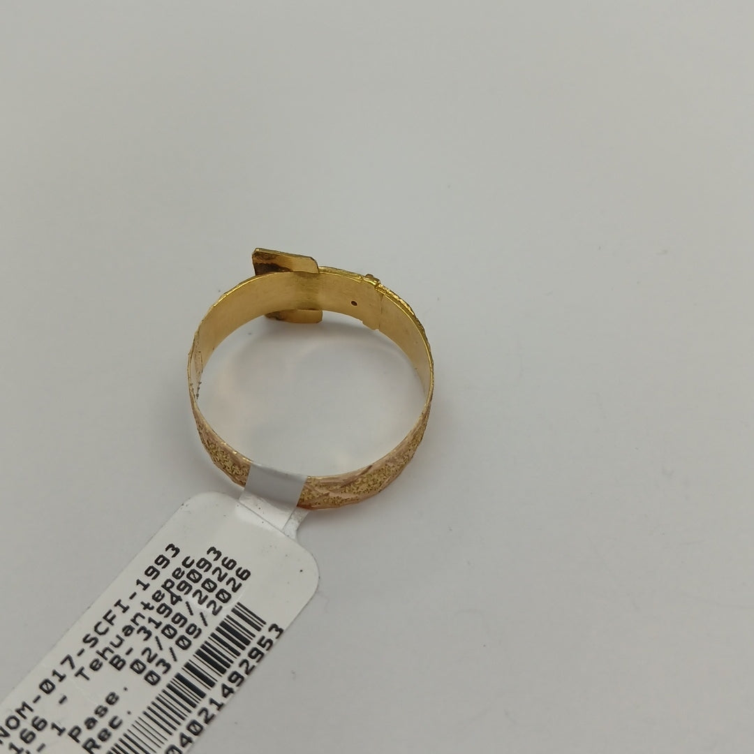 ANILLO ORO 10 K 3 GRMS (SEMINUEVO)