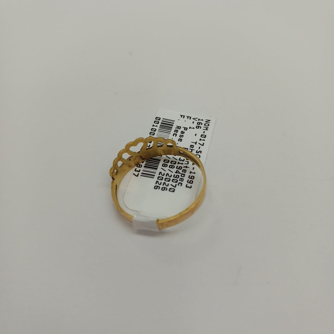 ANILLITO ORO 10 K 1.2 GRMS (SEMINUEVO)