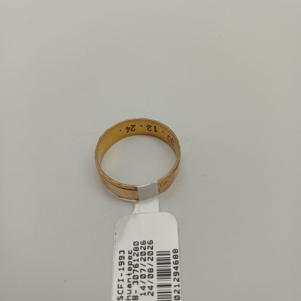 ARGOLLA ORO 8 K 3.5 GRMS (SEMINUEVO)