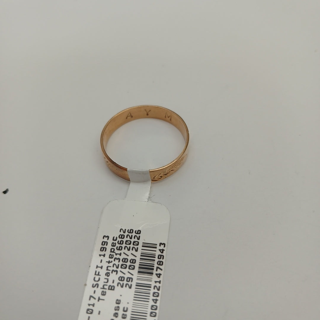ARGOLLA ORO 8 K 2.4 GRMS (SEMINUEVO)