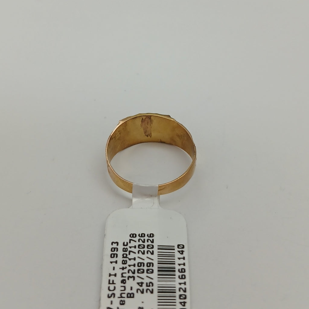 ANILLO DE GRADUACIÓN ORO 8 K 2,00 GRMS (SEMINUEVO)