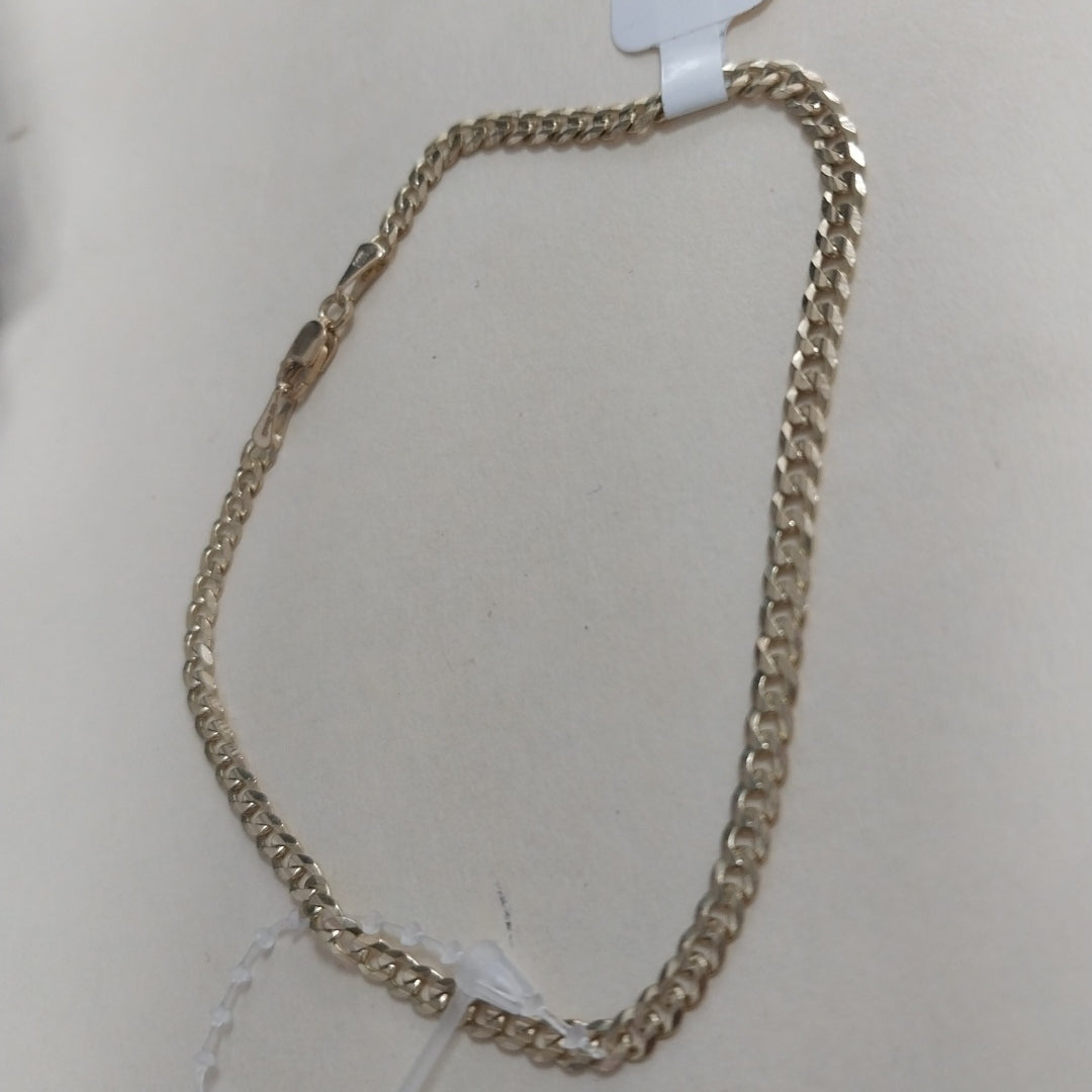 PULSERA BARBADA 14K 21 CM 3.8 GR (NUEVO)