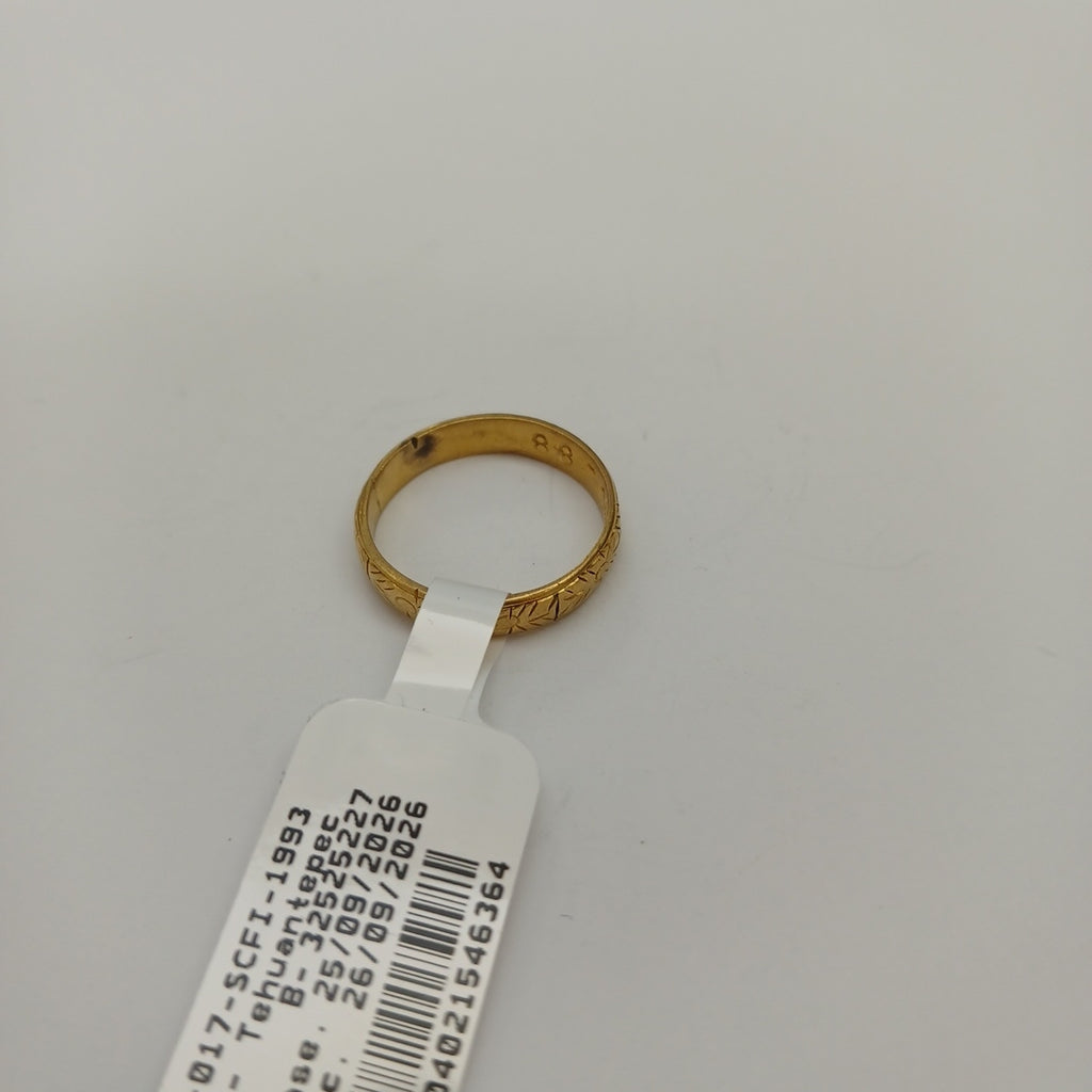ARGOLLA ORO 10 K 2.4 GRMS (SEMINUEVO)