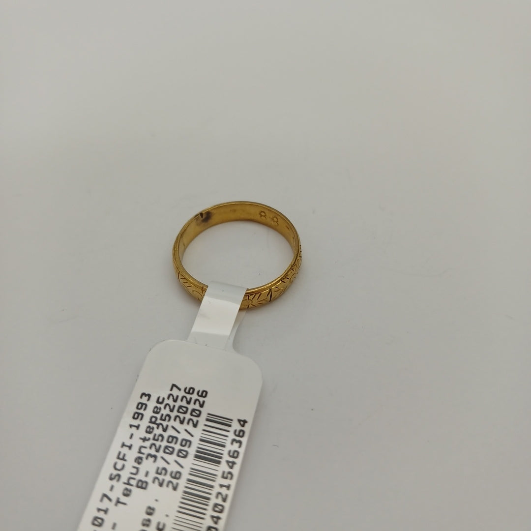 ARGOLLA ORO 10 K 2.4 GRMS (SEMINUEVO)