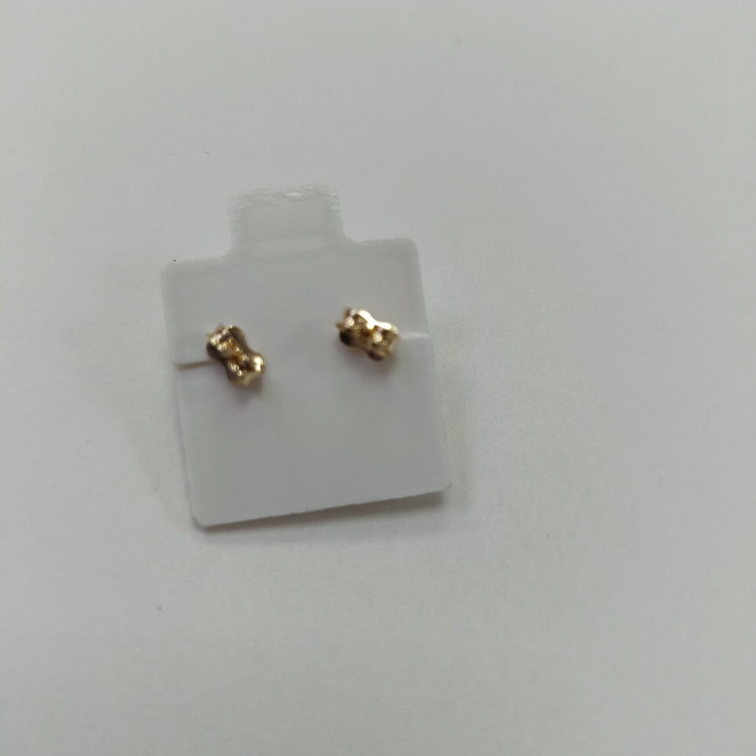 BROQUELES ORO 14K 1.2 (NUEVO)