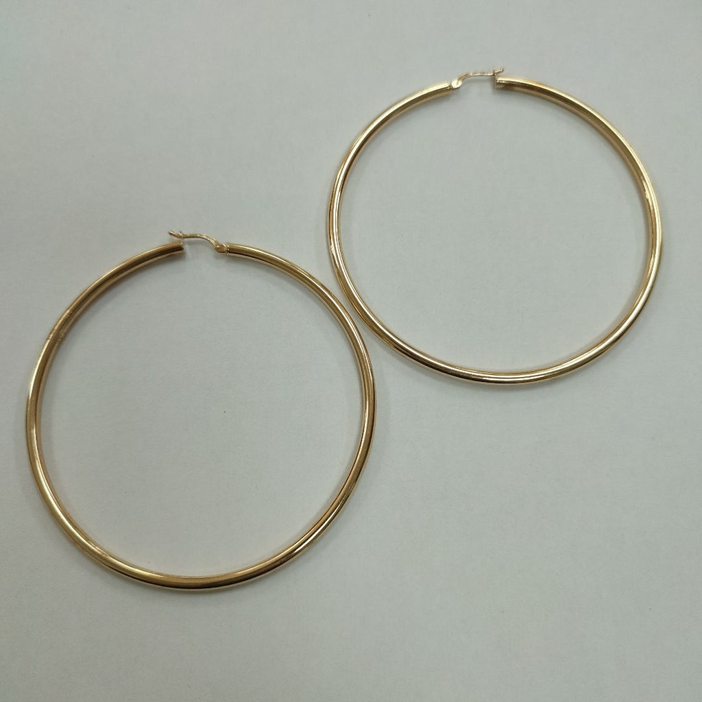 ARRACADAS PAR ORO 14 K 7.8 GRMS (SEMINUEVO)