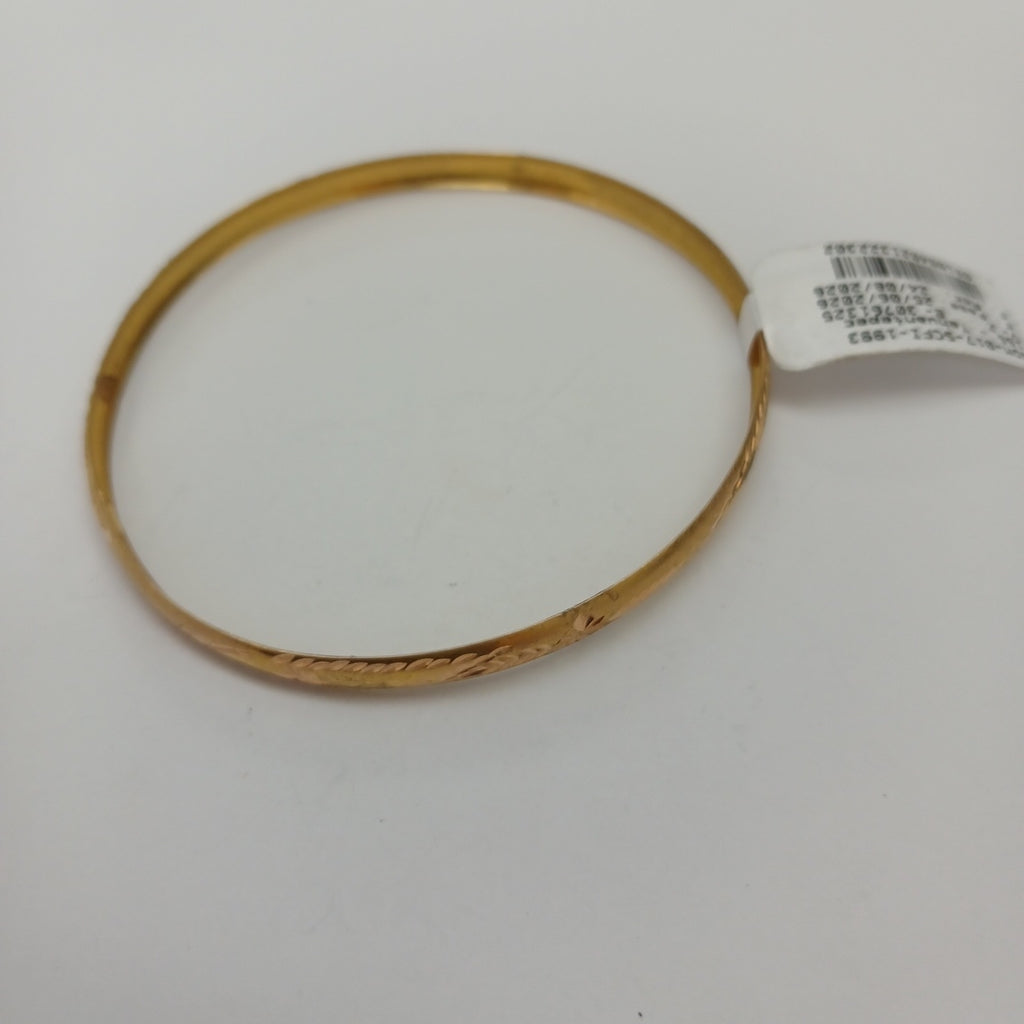 PULSERA RIGIDA ORO 10 K 5 GRMS (SEMINUEVO)