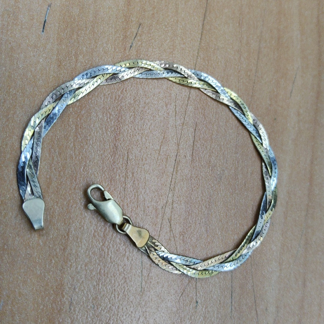 PULSERA ORO 14 K 3.3 GRMS (SEMINUEVO)