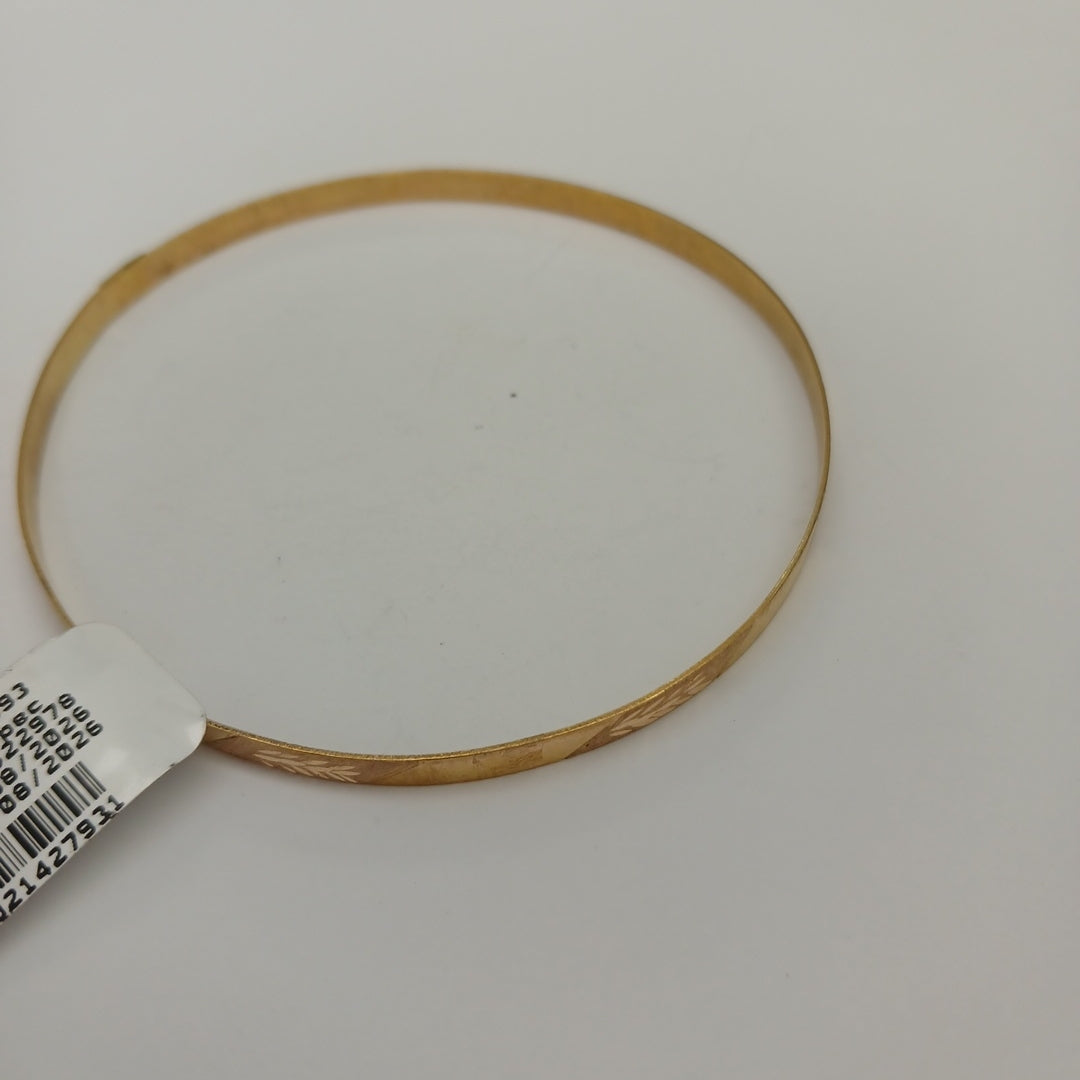 PULSERA RIGIDA ORO 10 K 5.2 GRMS (SEMINUEVO)