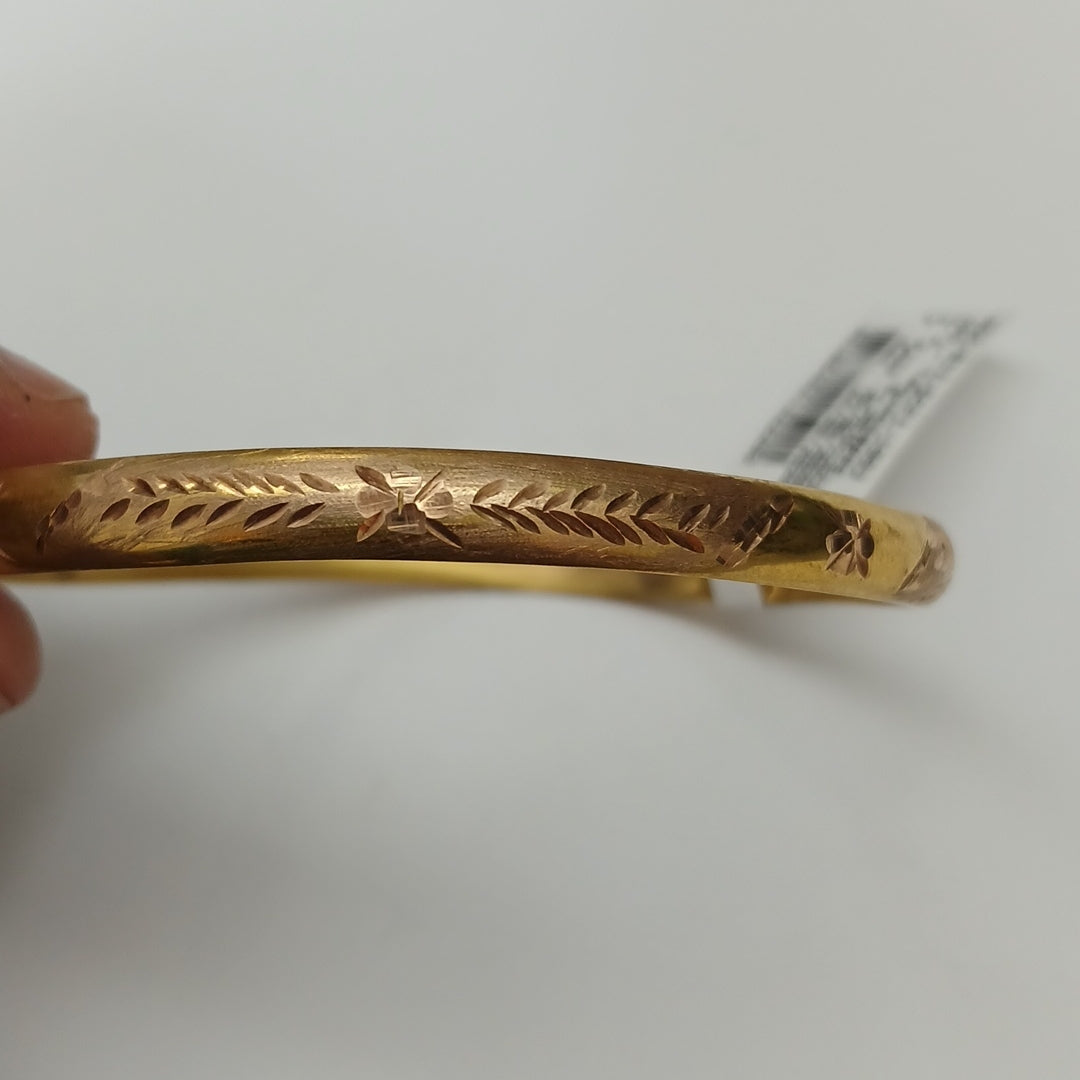 PULSERA RIGIDA ORO 10 K 5.2 GRMS (SEMINUEVO)