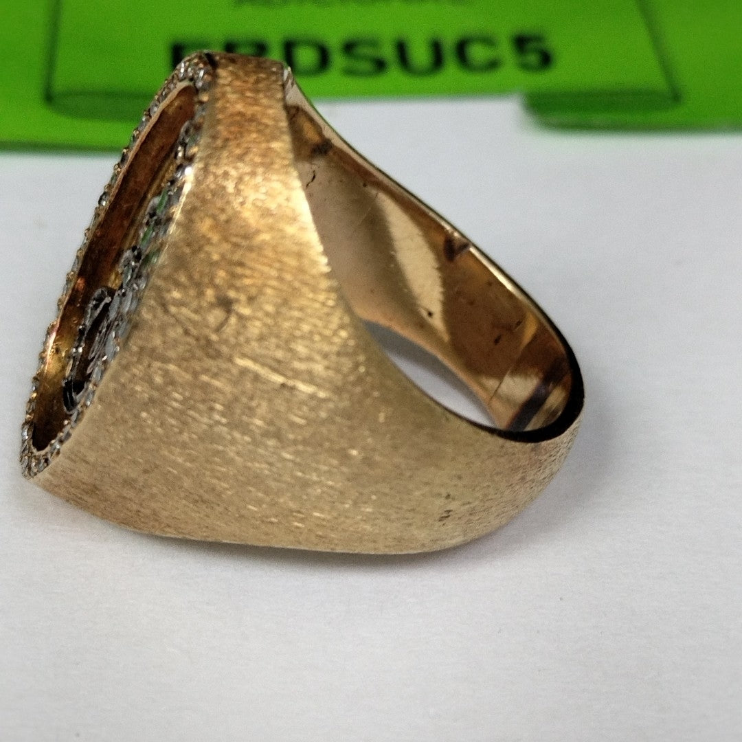 ANILLO ORO 14 K 25,40 GRMS (SEMINUEVO)
