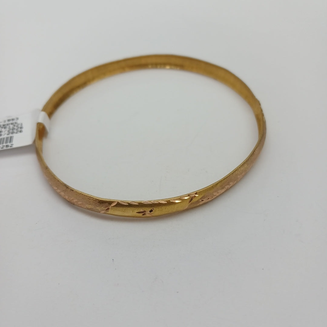 PULSERA RIGIDA ORO 10 K 5.3 GRMS (SEMINUEVO)