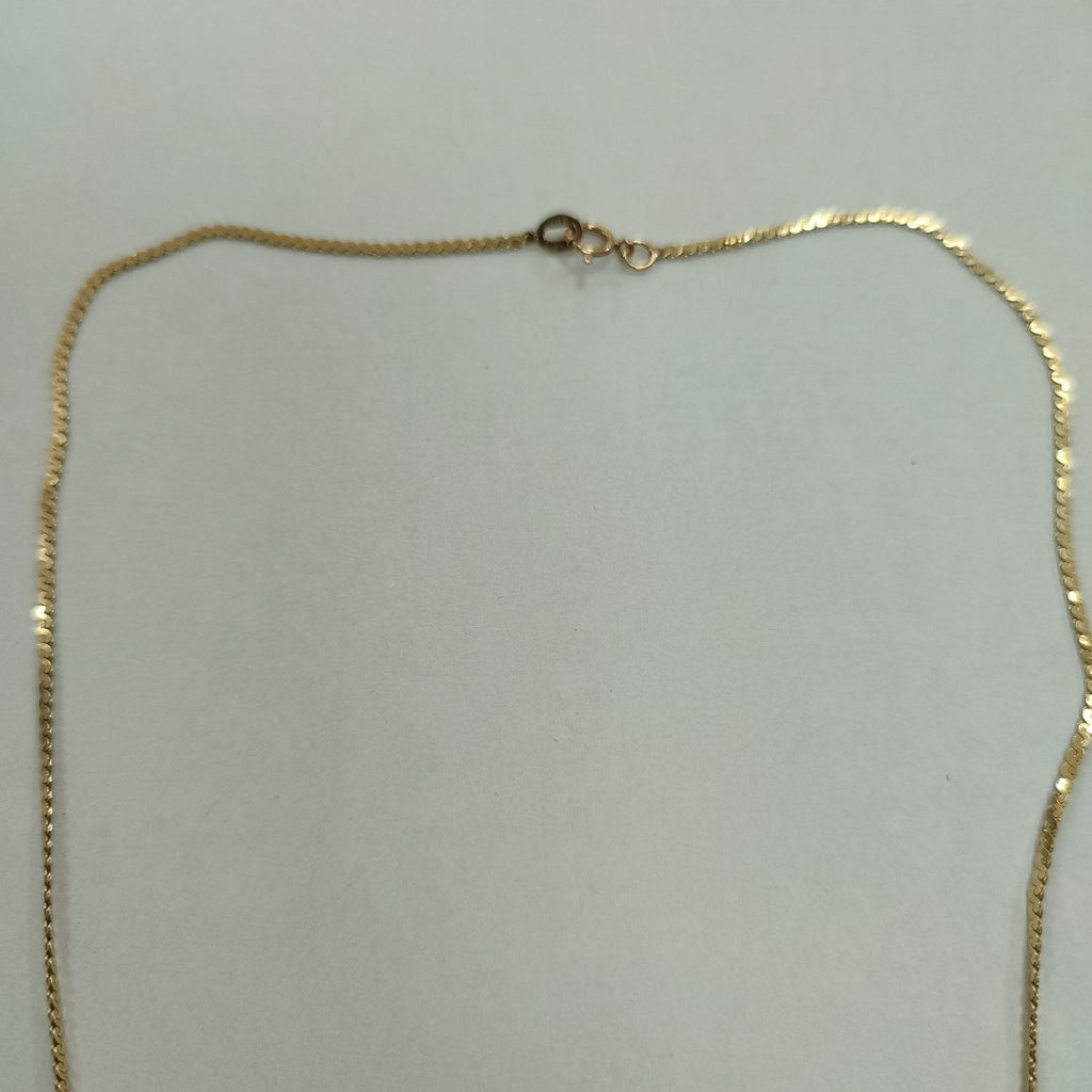 CADENA ORO 14 K 3.4 GRMS (SEMINUEVO)
