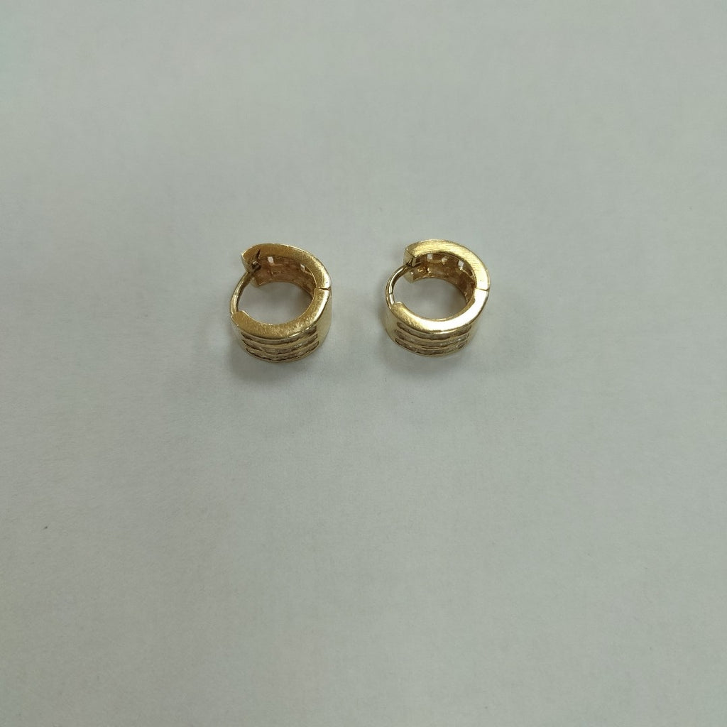 ARRACADAS PAR ORO 14 K 4.9 GRMS (SEMINUEVO)