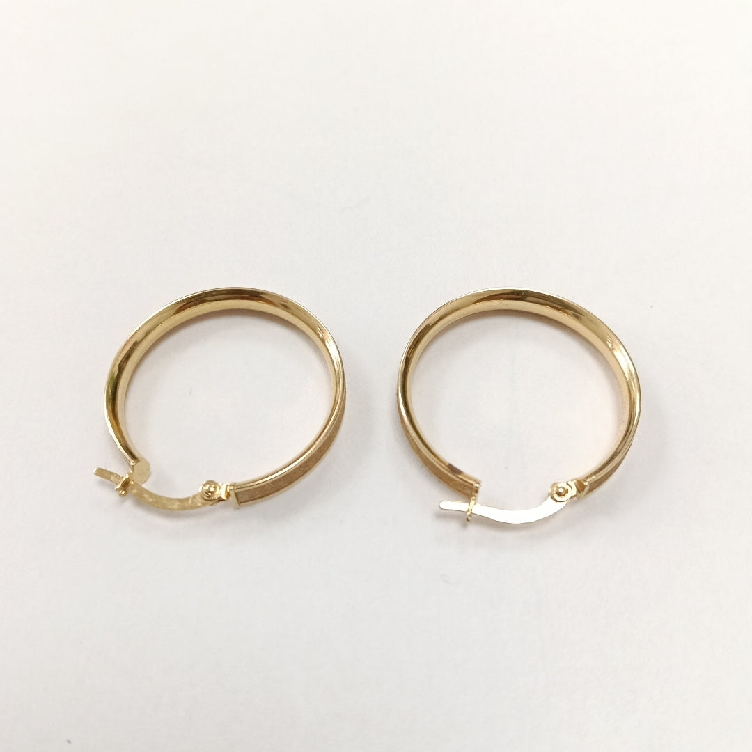ARRACADAS PAR ORO 14 K 2,60 GRMS (SEMINUEVO)