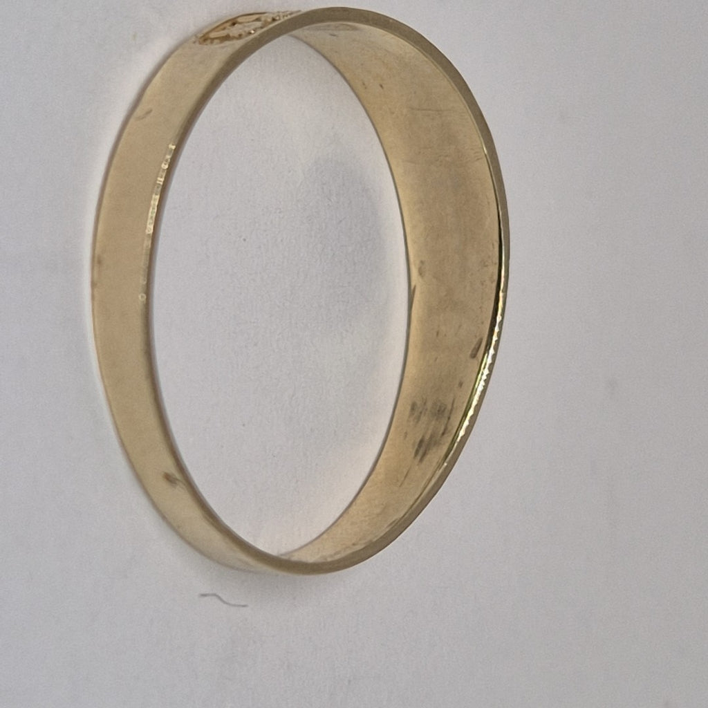 ANILLOS ARGOLLA DE LA SUERTE 10K TALLA 9 1.3 GR (NUEVO)