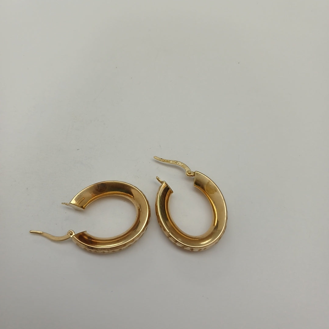 ARRACADAS PAR ORO 14 K 4.2 GRMS (SEMINUEVO)