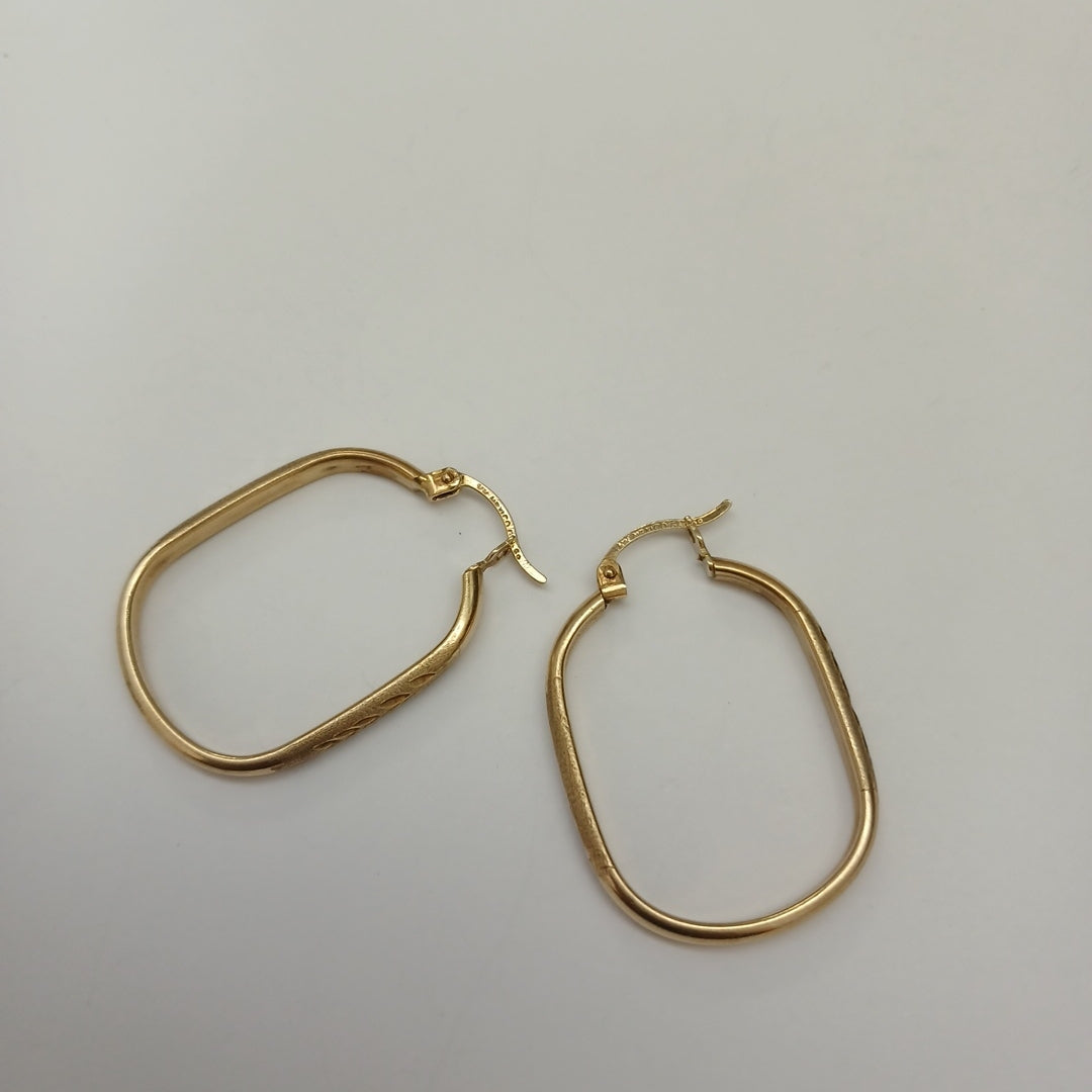 ARRACADAS PAR ORO 10 K 2.9 GRMS (SEMINUEVO)