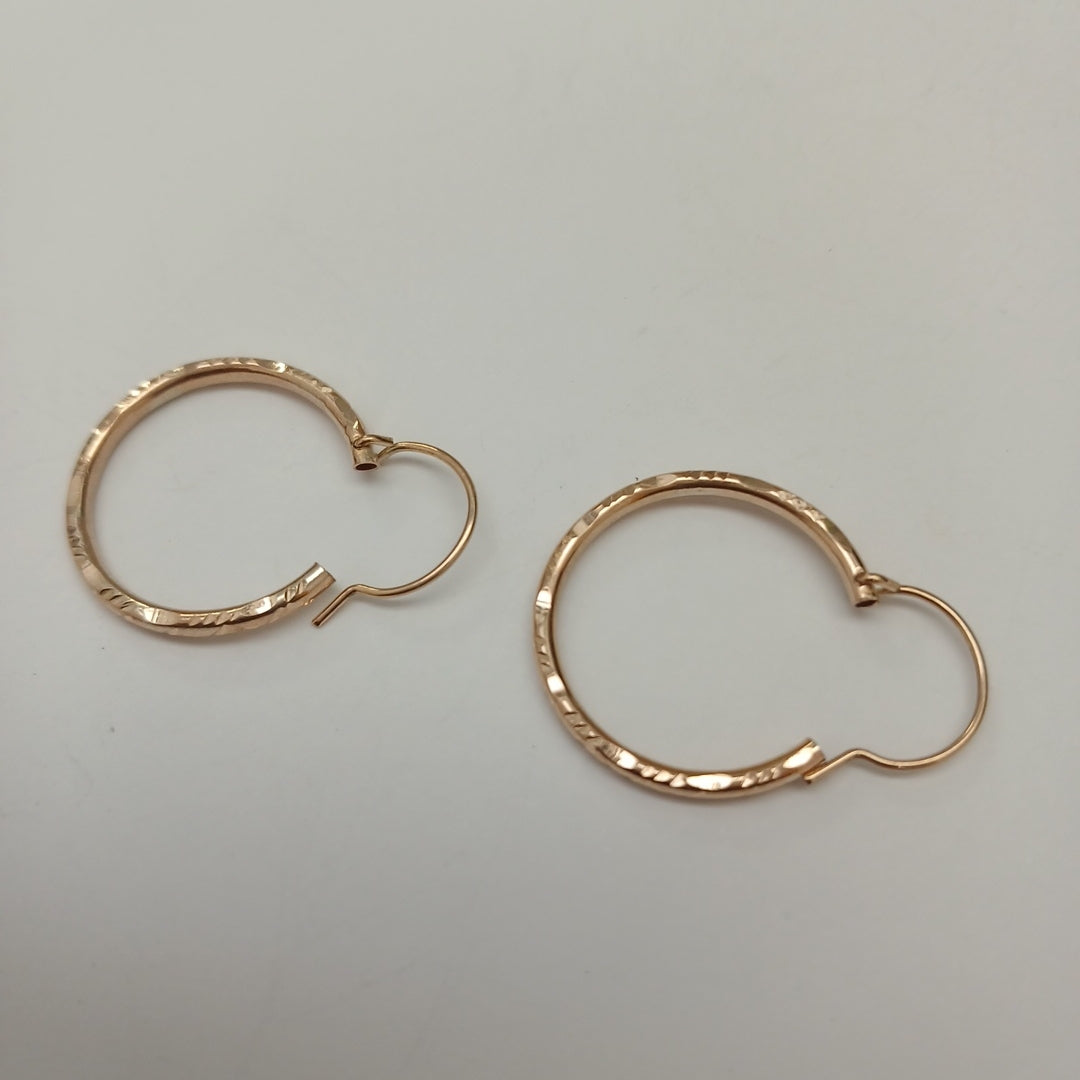 ARRACADAS PAR ORO 8 K 1.1 GRMS (SEMINUEVO)