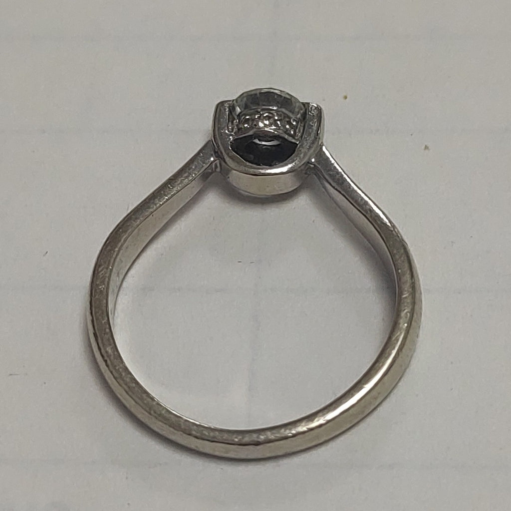 ANILLITO,SOLITARIO ORO 14 K 2,50 GRMS (SEMINUEVO)