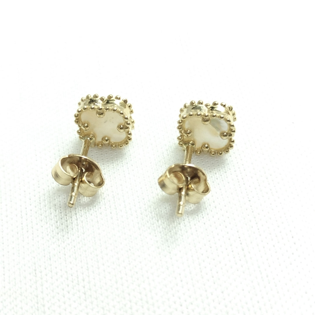 BROQUELES ORO 14K 1.4 (NUEVO)